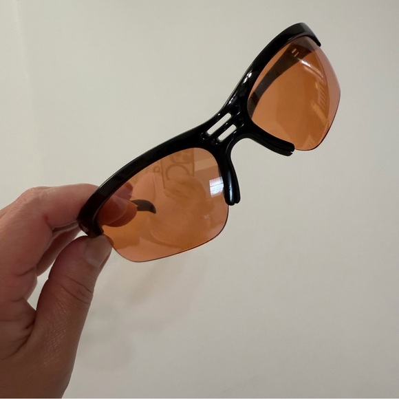 adidas Other - adidas Men's Black Frame Sunglasses with Orange Lenses